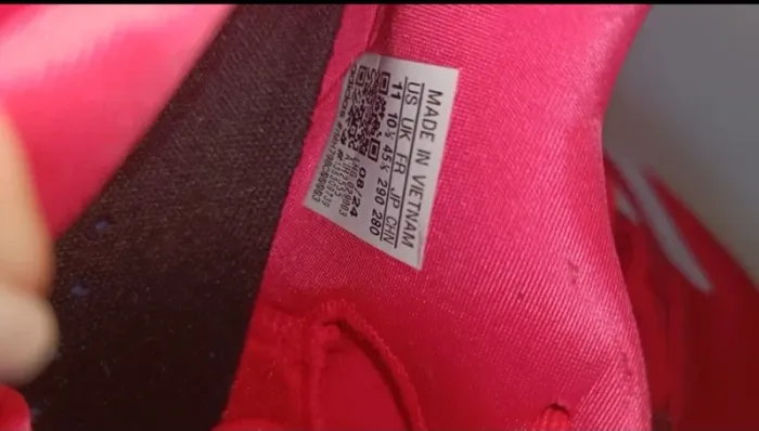 Scarpe tennis Adidas Ubersonic rosse - photo numéro 5