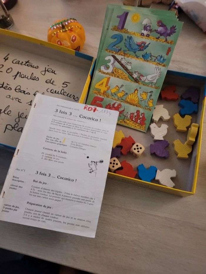 Jeu 3 fois 3 cocorico - photo numéro 2