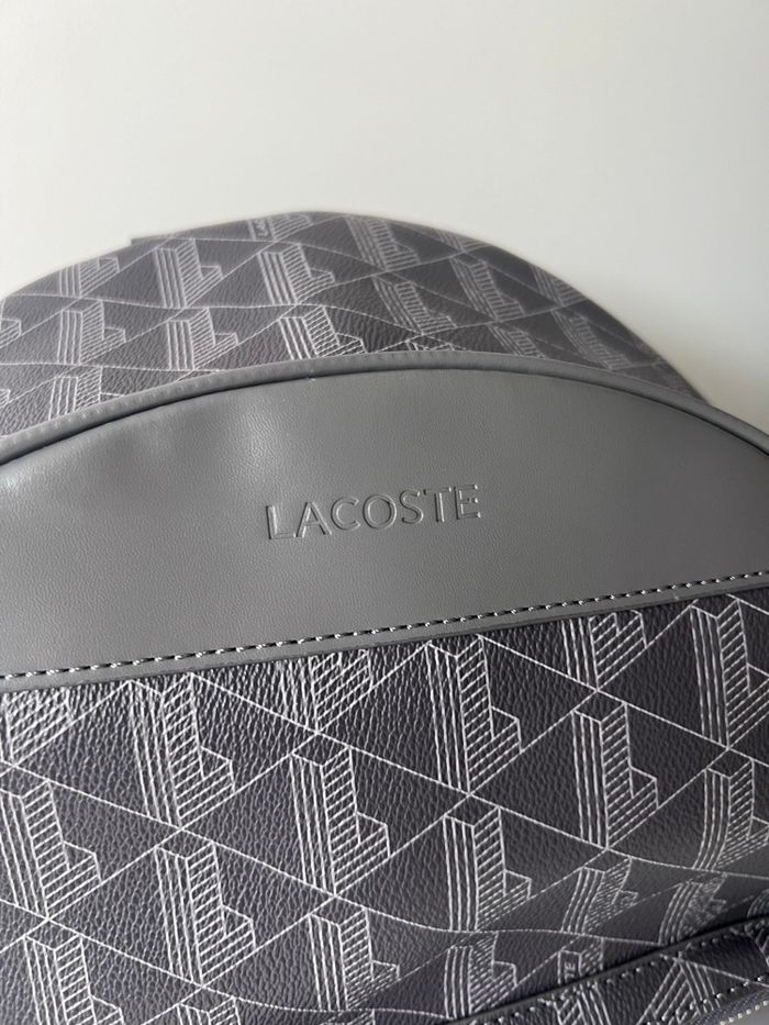 Sac à dos Lacoste gris the blend - photo numéro 2