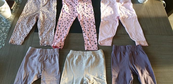 6 leggings 18 mois