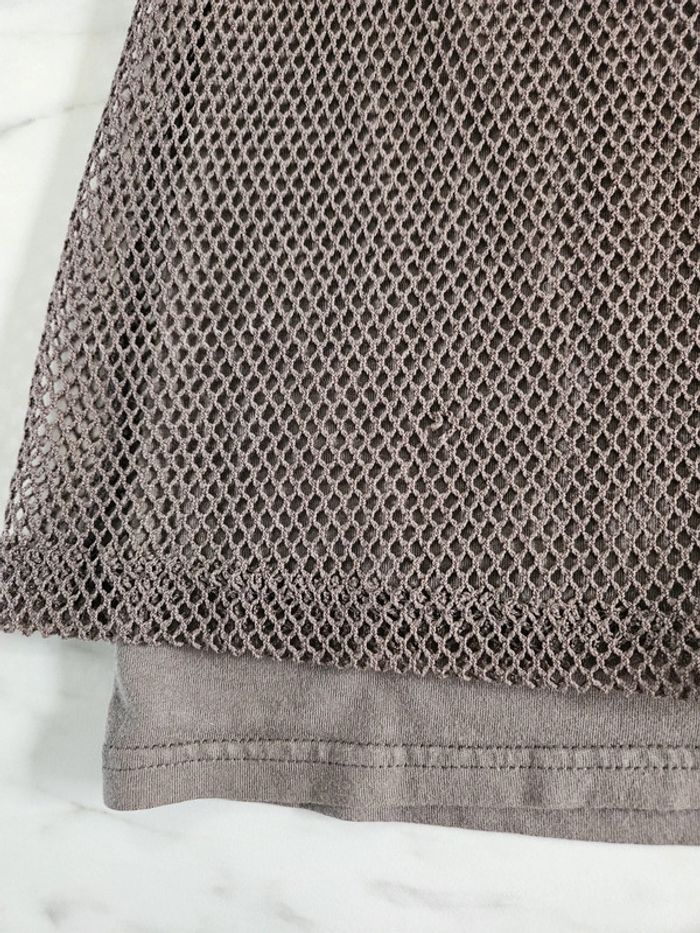 Edc Esprit robe tunique marron taille L - photo numéro 12