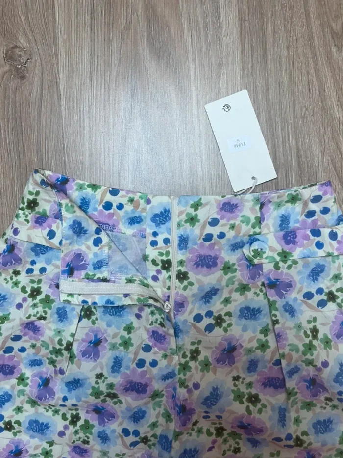 short à motifs fleurs - photo numéro 3