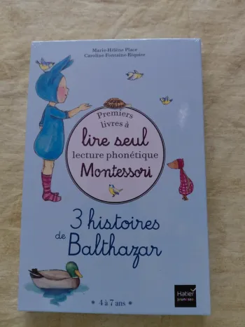 Premiers livres à lecture phonétique balthazar  montessori