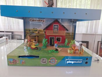 Vitrine Playmobil thème Country 