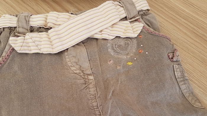 Ensemble tee shirt et pantalon 2 en 1 taille mois - photo numéro 4