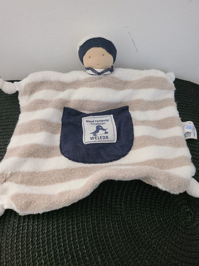Doudou plat lutin marin Maud Fontenoy WELEDA - photo numéro 3