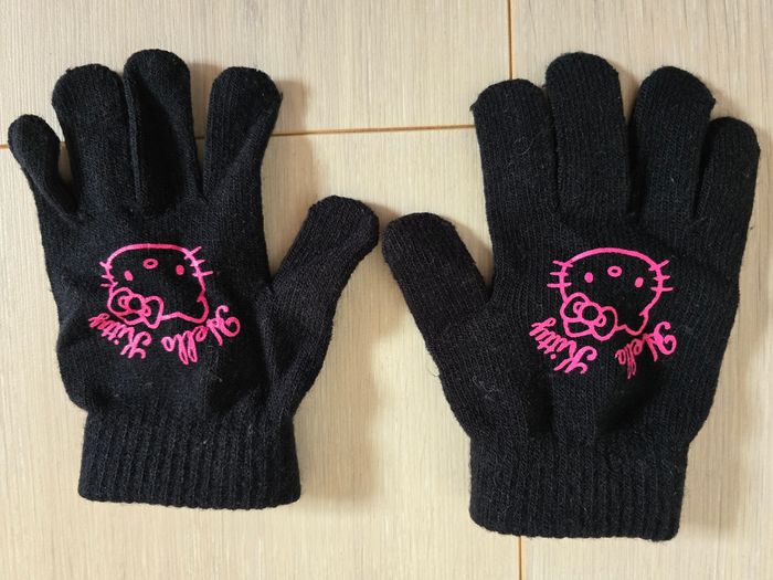 Bonnet & gants Hello Kitty - photo numéro 4