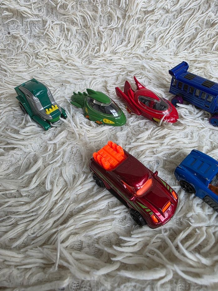 Petite voiture teamaster / pjmasks lot de 7 voitures - photo numéro 2