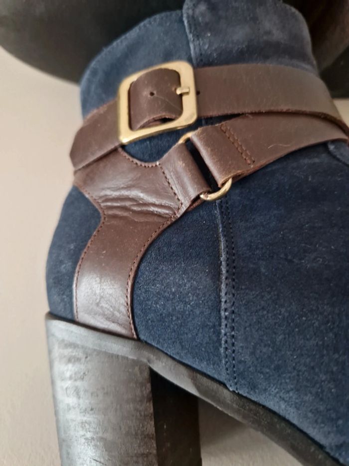Bottines en dain 💙 - photo numéro 8