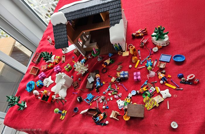 Lot Chalet playmobil - photo numéro 3