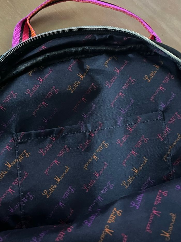 Sac à dos noir Little Marcel NEUF - photo numéro 6