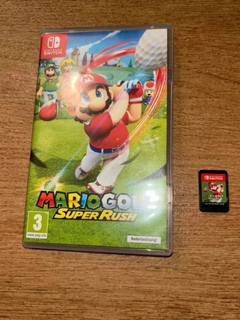 Mario golf super rush jeu Nintendo switch