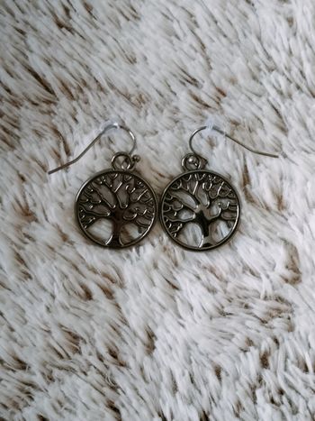 Boucles d'oreilles arbre de vie 