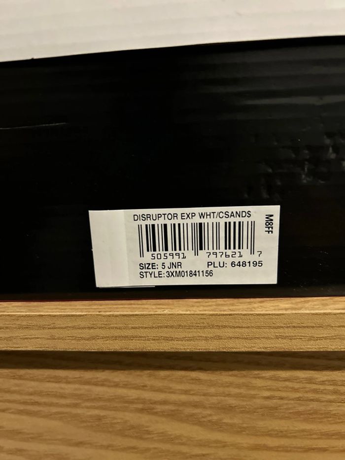 Baskets compensées Fila Disruptor exp 38.5 size 5 - photo numéro 5