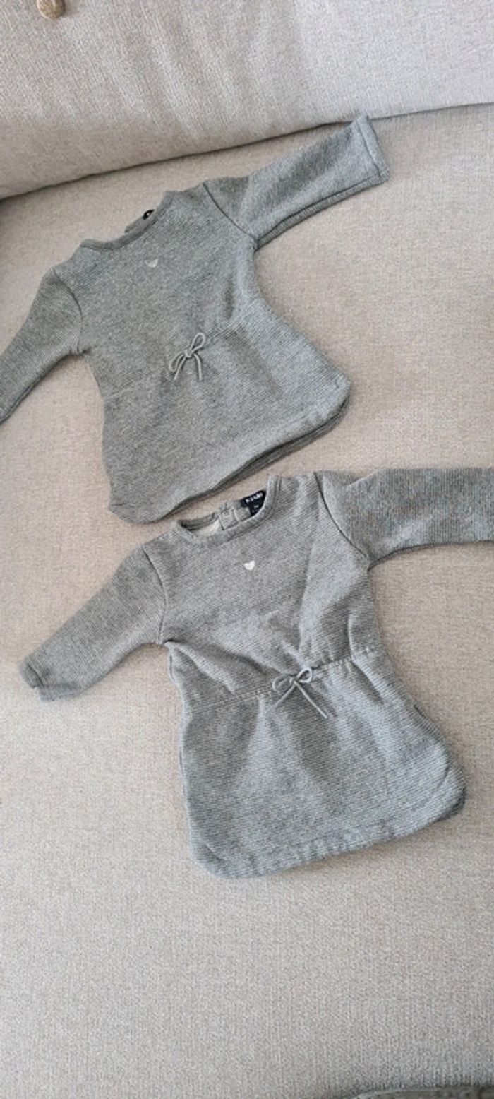 Lot de 2 robes Kiabi 3 mois