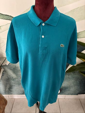 Polo homme Lacoste bleu