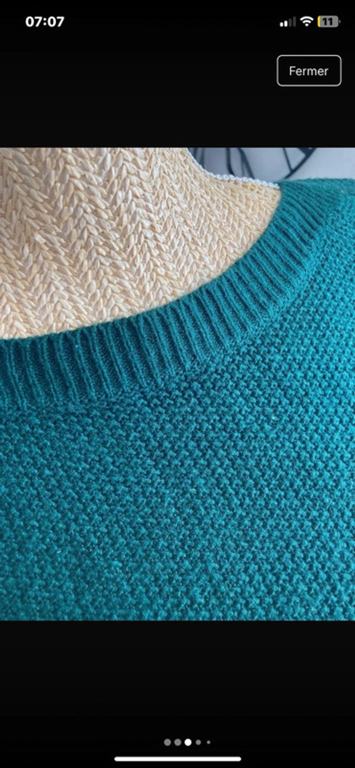 Robe pull manches 3/4 kiabi femme robe hiver en maille m - photo numéro 3