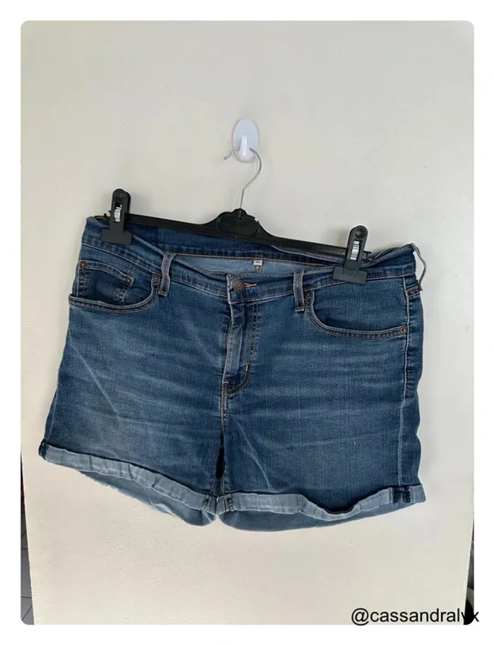 Short en jean bleu W32 - Levi's