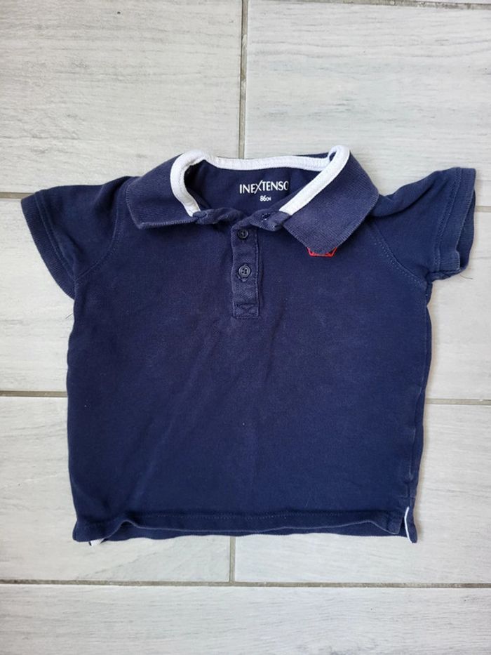 Polo manches courtes garco. 18 mois