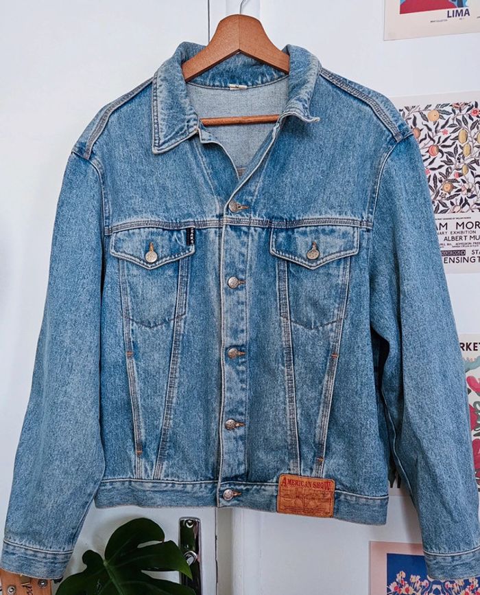 Veste en jean upcyclée Star Wars - photo numéro 3