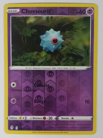 Carte Pokemon Chovsourir Reverse 068/203 ● Evolution Céleste FR ©