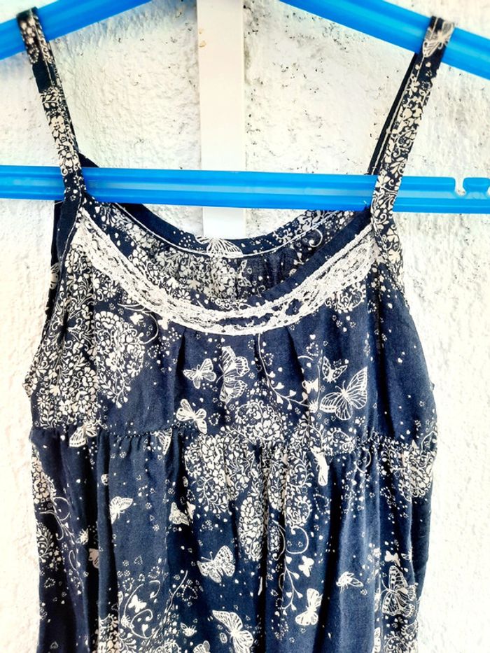 Robe bleu papillon - photo numéro 2