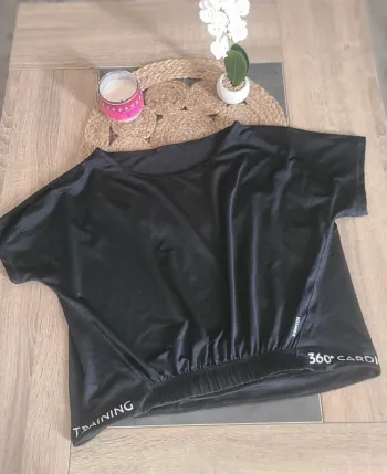 Tshirt noir Domyos taille M