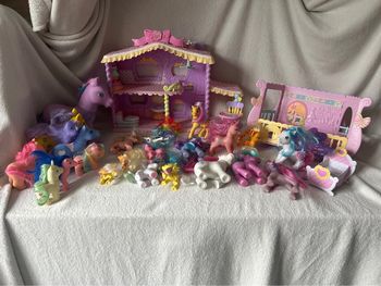 Grand lot My Little Pony vintage – Maison + accessoires + 23 poneys