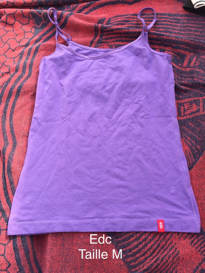 Top violet EDC Taille M