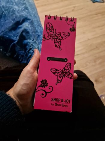 Carnet de notes papillon