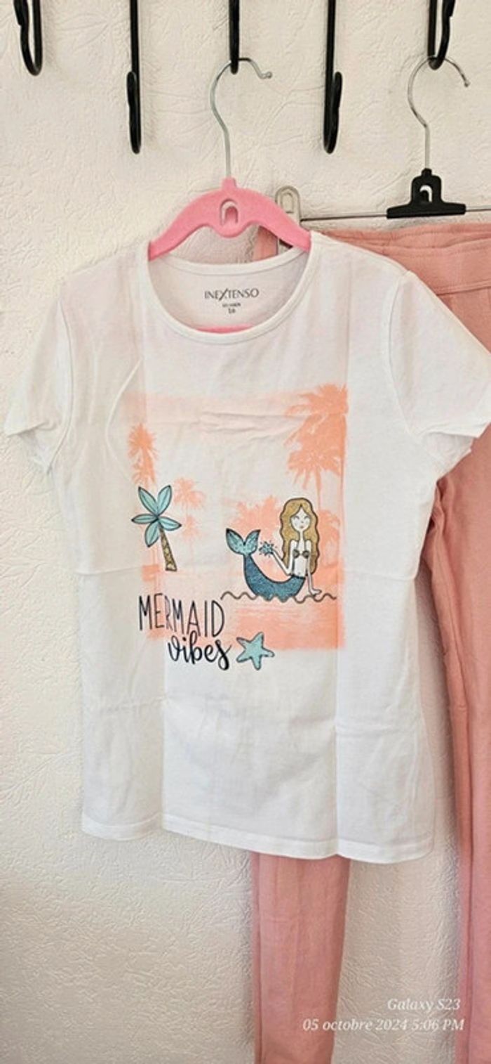 Legging + tee-shirt manches courtes 10A - photo numéro 6