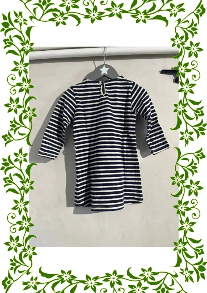 Robe pull marinière 2 ans - photo numéro 4