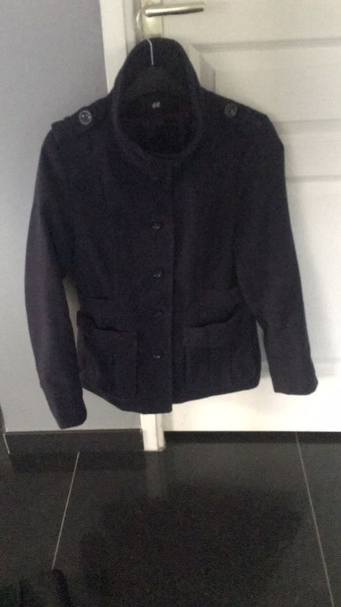 Caban bleu marine H&M