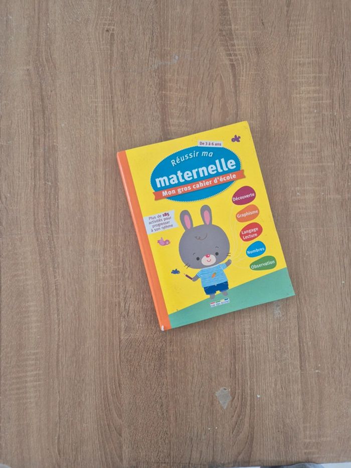 Livre apprentissage maternelle