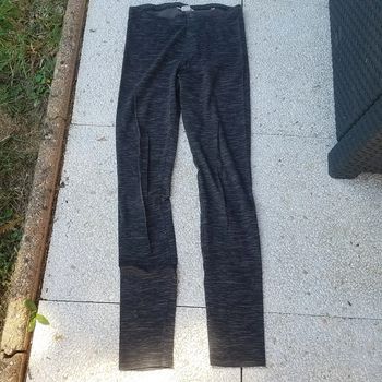 legging long  gris chiné 11/12 ans