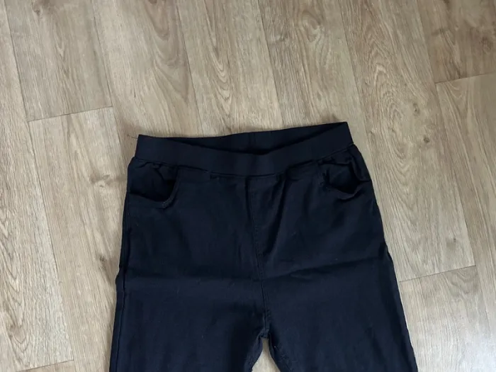 Piment rouge, legging épais jegging, pantalon, slim bleu - photo numéro 2