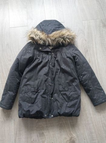 Blouson anthracite fille