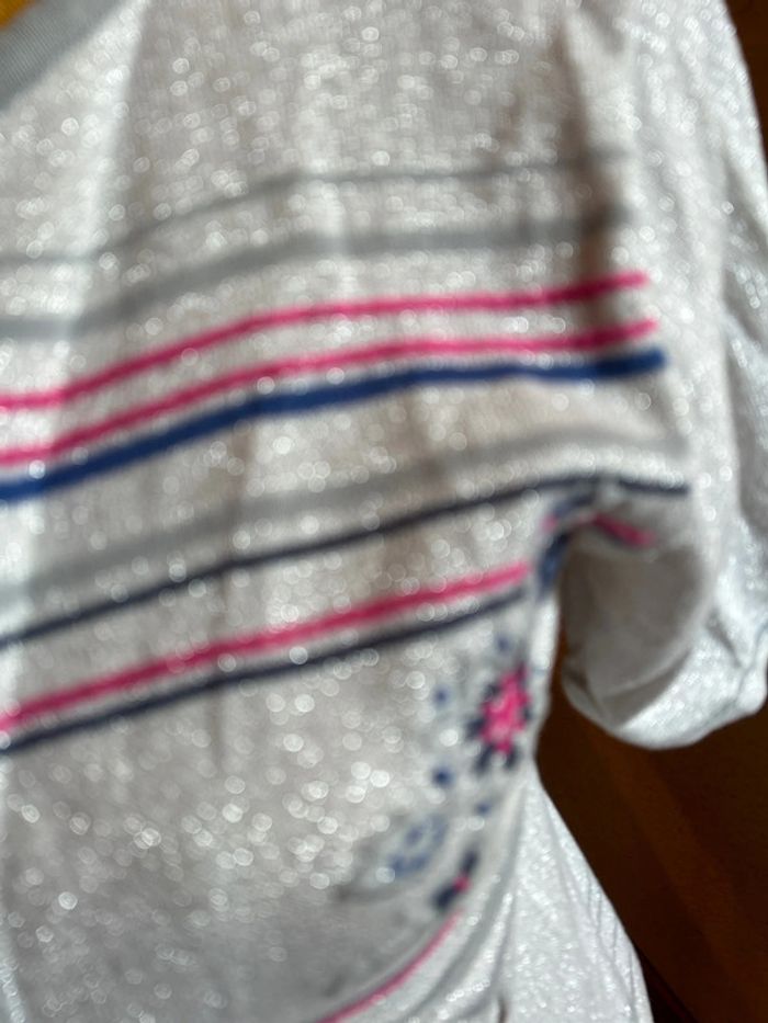 Kenzo junior gilet pailleté gris argenté taille M - photo numéro 7
