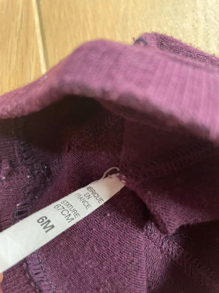 Lot 4 collants + 1 legging - 6m - photo numéro 12