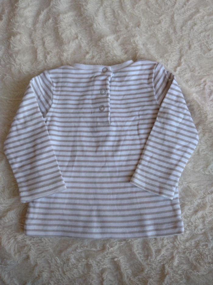 Ensemble (pantalon+boléro+tee shirt manche longue panda) Garçon 6 mois In Extenso - photo numéro 20