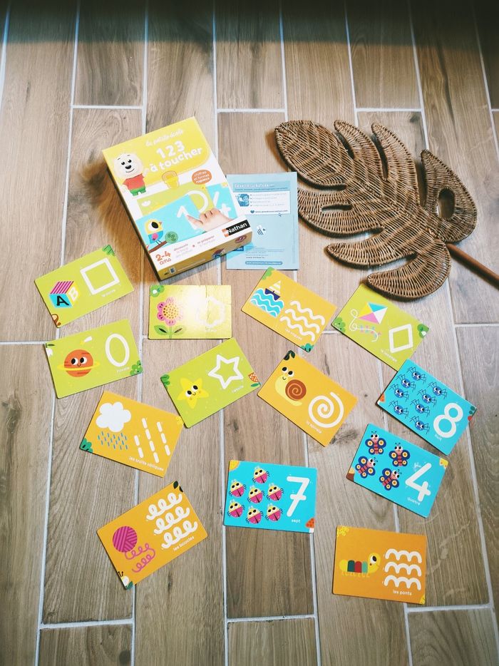 🐞Jeu educatif La petite école 1 2 3 à toucher marque Nathan - photo numéro 2