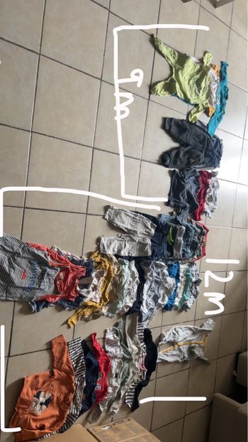 Vêtements garçons 9-12m 