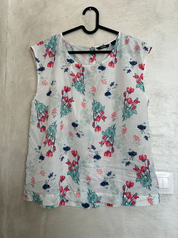 Débardeur à fleurs esmera Taille 42/44 - photo numéro 4