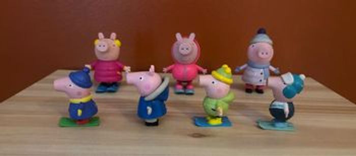 Peppa pig et Georges en hiver - photo numéro 3