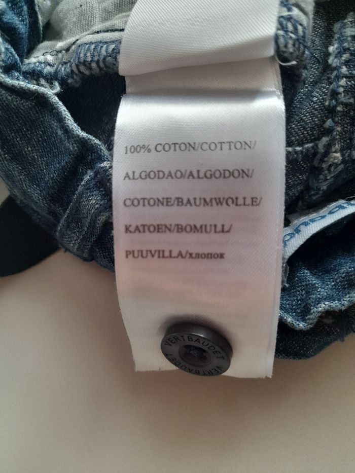 Salopette jeans garcon - photo numéro 5