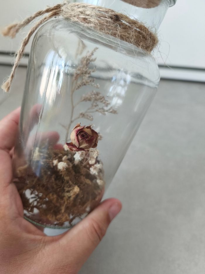 Fleurs séchées sous verre - photo numéro 4