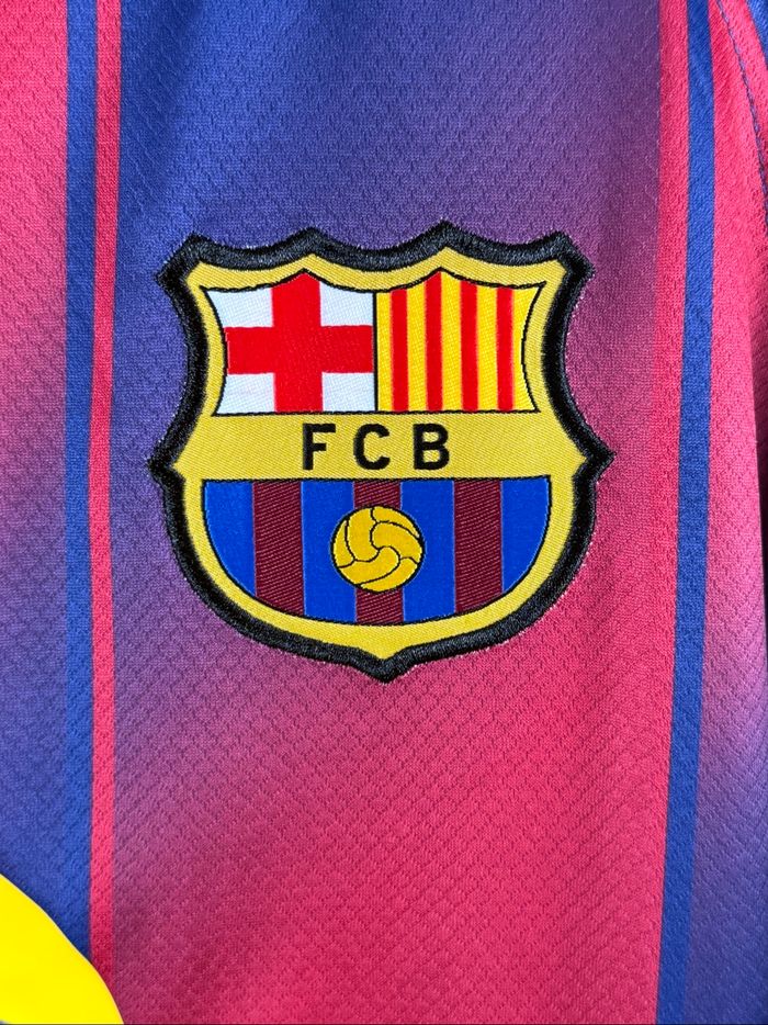 Maillot FC Barcelone Nike – Domicile Rouge & Bleu – Taille M - photo numéro 3