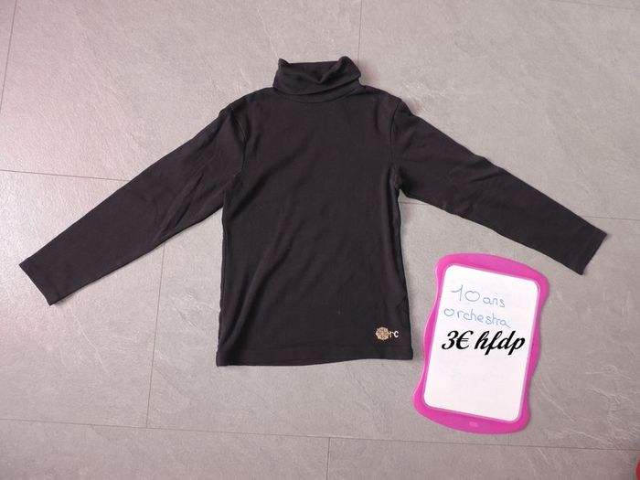 sous pull orchestra taille 10 ans
