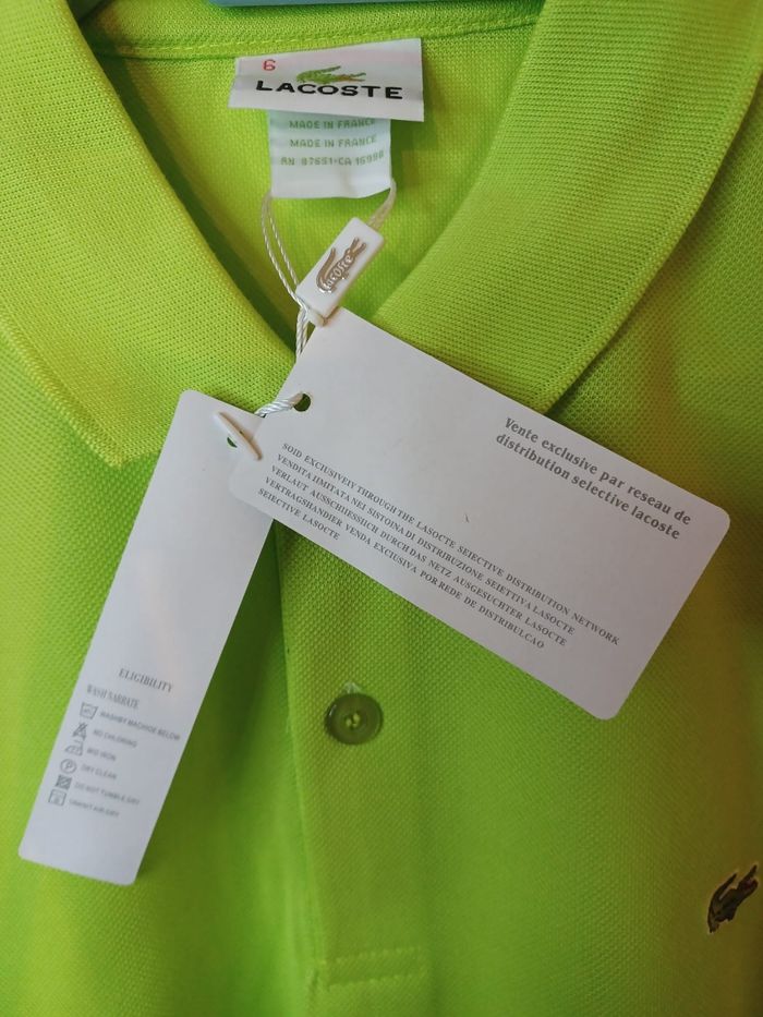Polo Lacoste Neuf - photo numéro 7