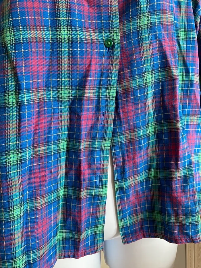Belle chemise à carreaux greve anna - photo numéro 2